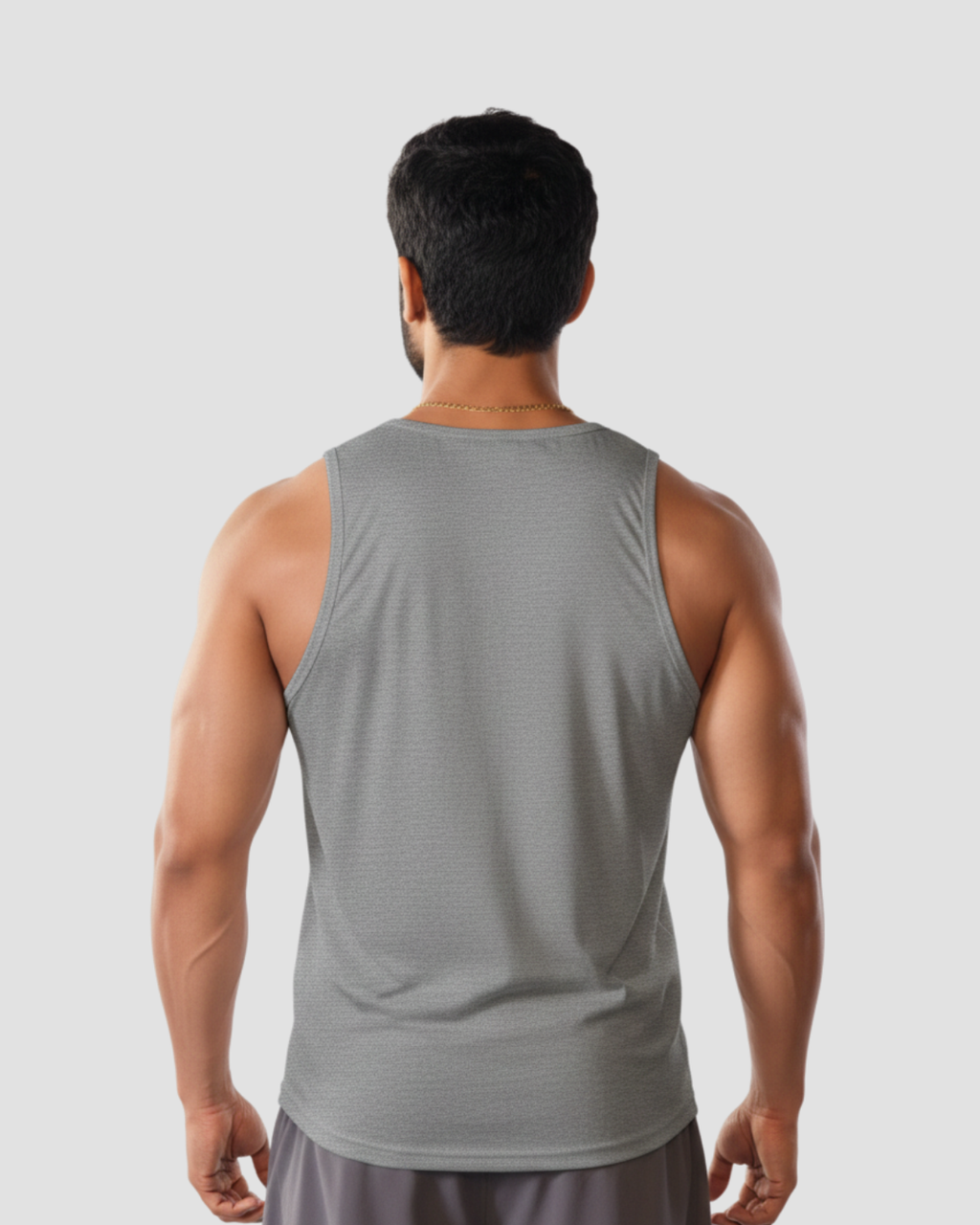 Feature Tank Top – Grey