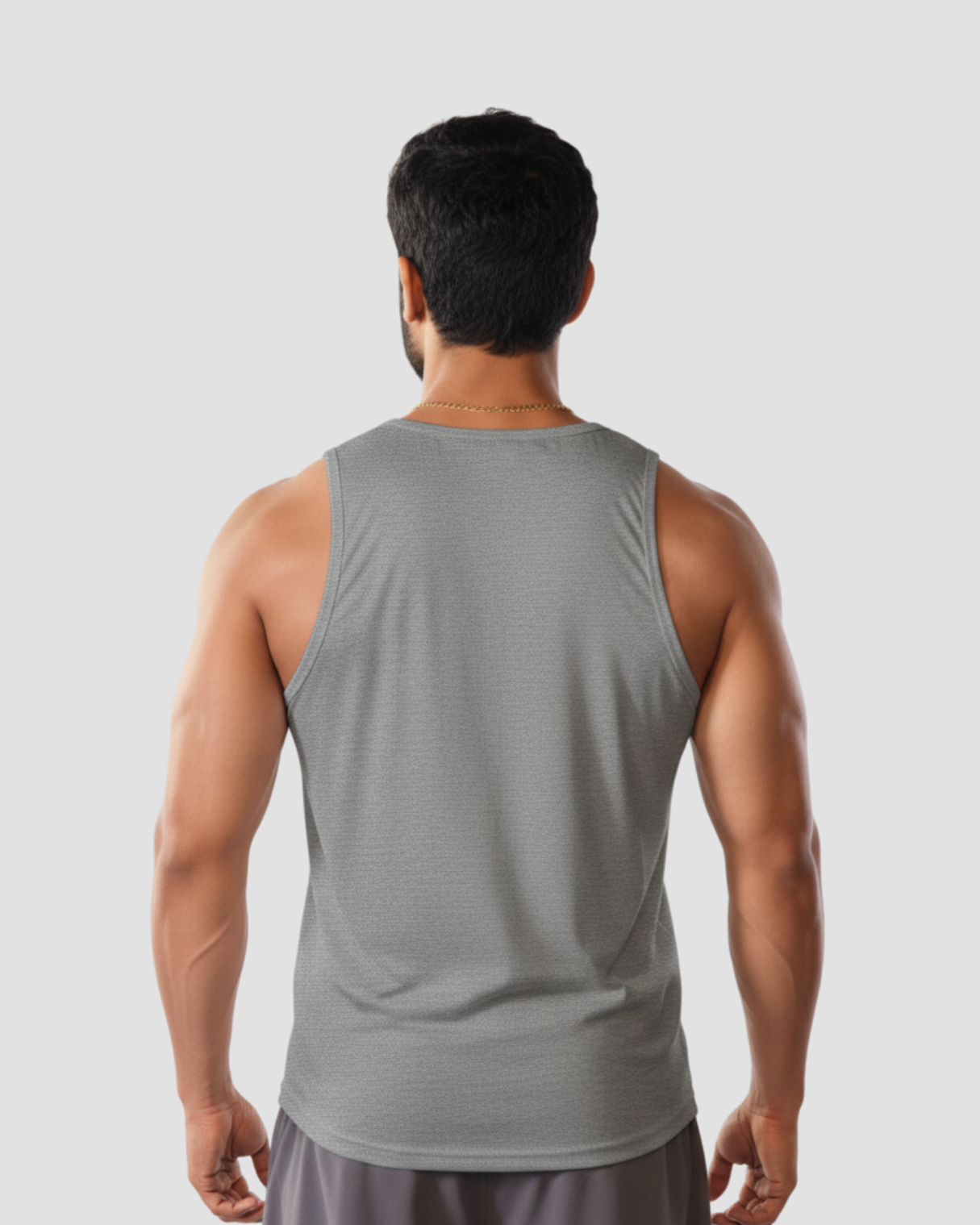 Feature Tank Top – Grey