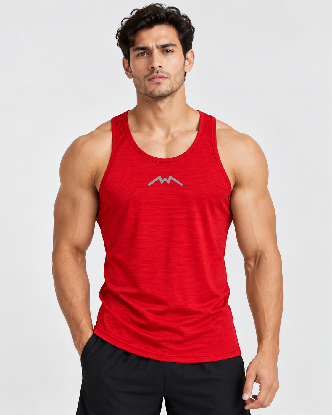 Vex Tank Top – red