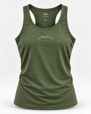 Vex Tank Top – Olive Green.