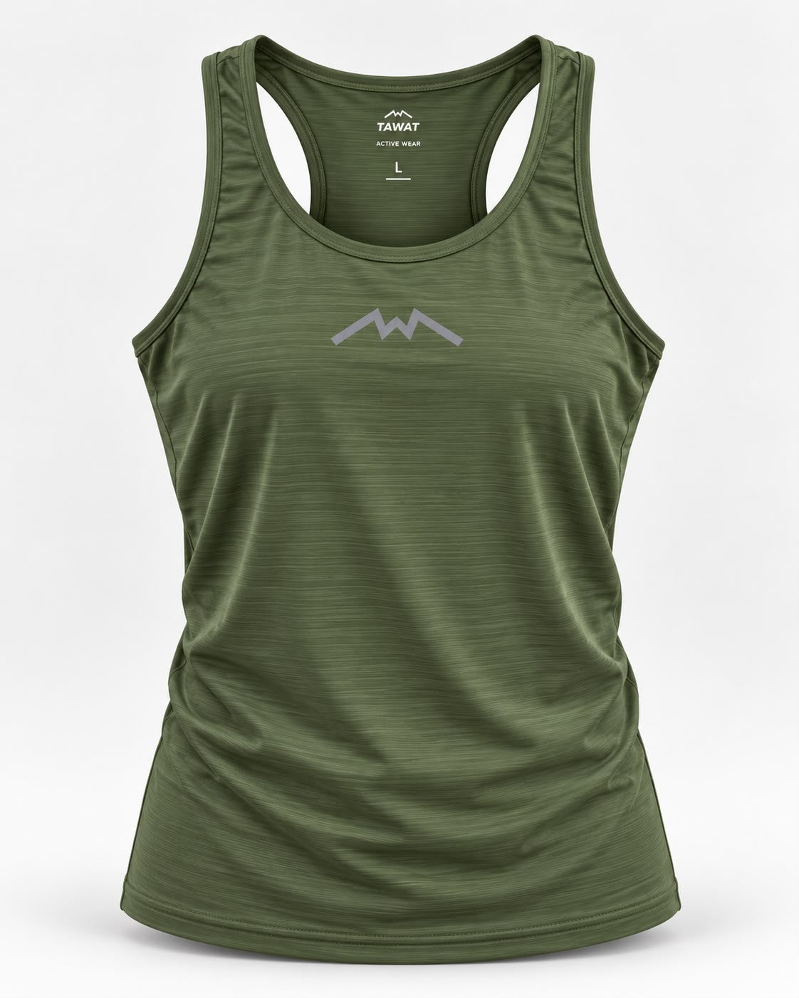 Vex Tank Top – Olive Green.