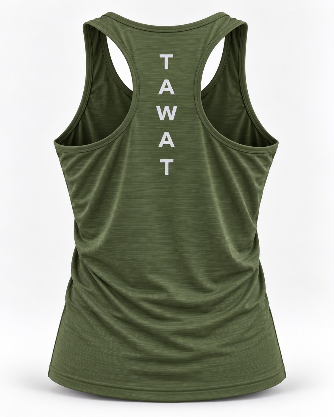 Vex Tank Top – Olive Green.