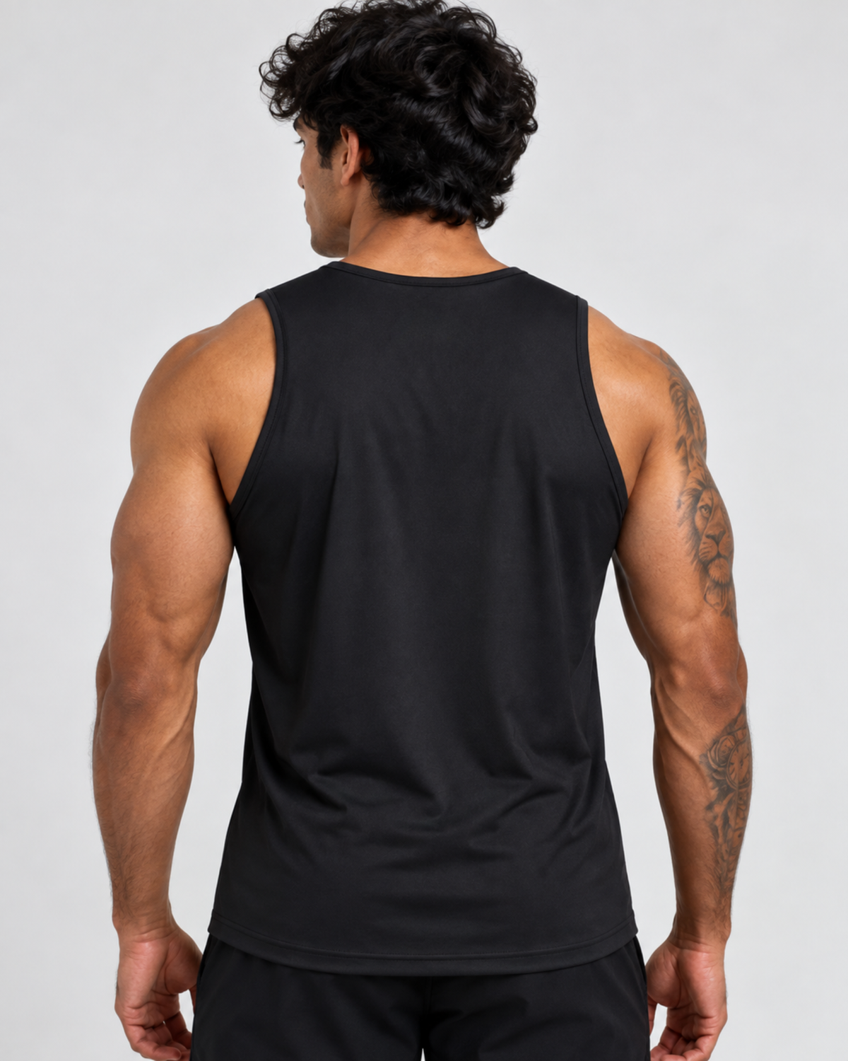 Sport Tank Top – Black